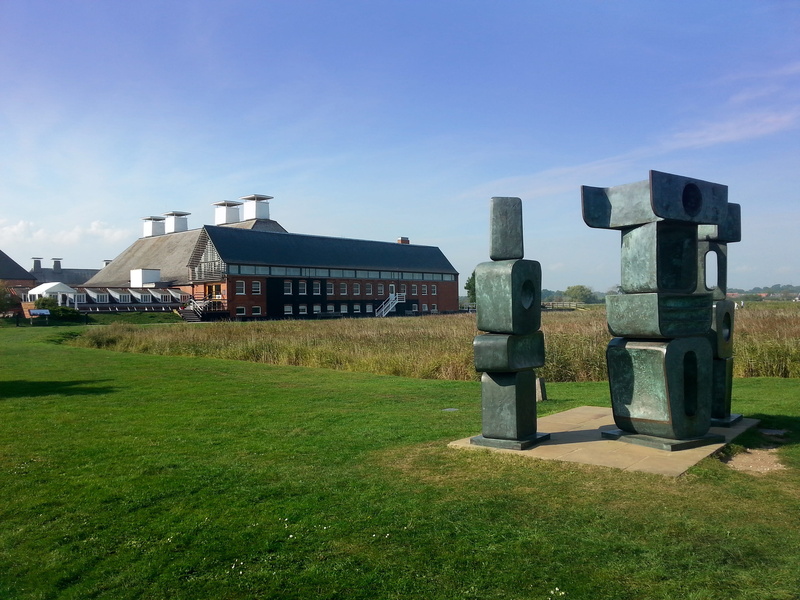 day, no people, england, beauty in nature, green color, landscape, Suffolk, architecture, tourism, barbara hepworth, plant, rural scene, Sculpture, sunlight