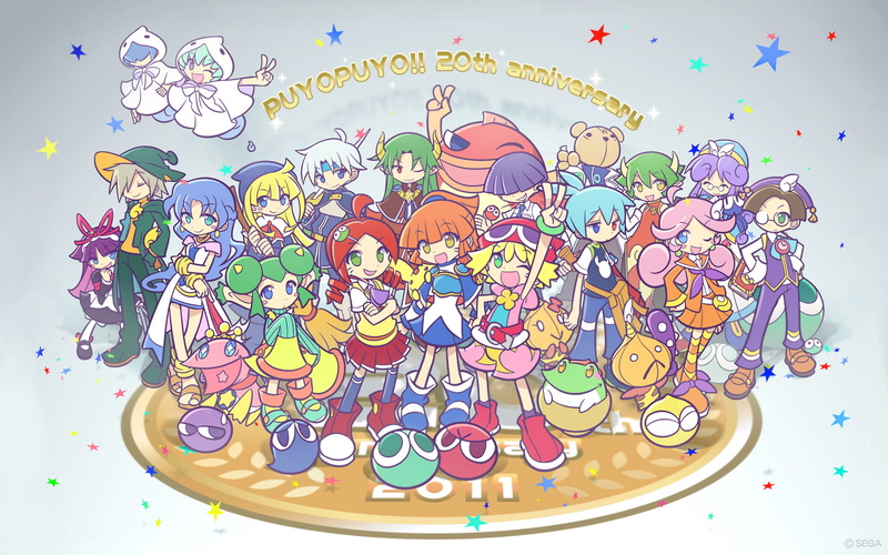 Satan (Puyo Puyo), Video Game, Suketoudara (Puyo Puyo), Puyo Puyo, Klug (Puyo Puyo), Yu (Puyo Puyo), Draco Centauros (Puyo Puyo), Sig (Puyo Puyo), Donguri Gaeru