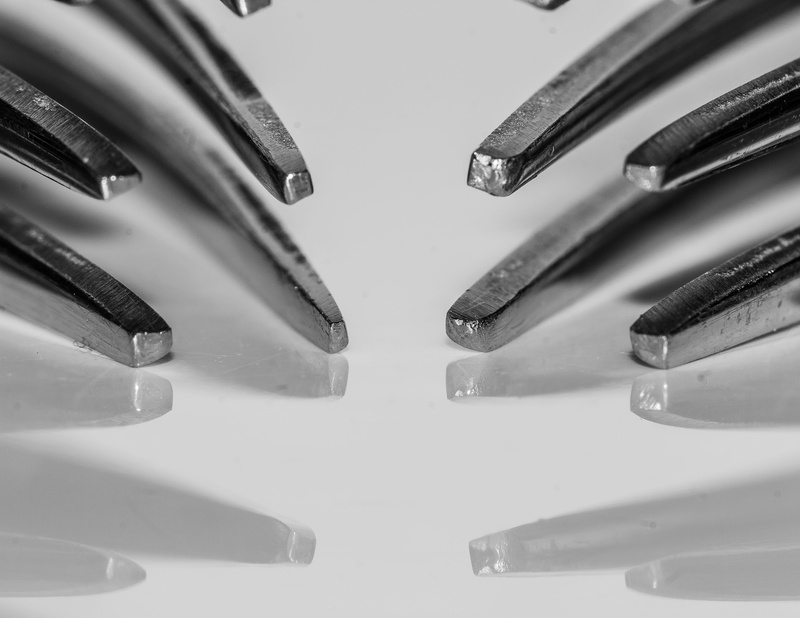side by side, metal, directly above, no people, coil, hair slide, pen, wire, full frame, cutlery, backgrounds, studio shot, high angle view, close-up, adapter