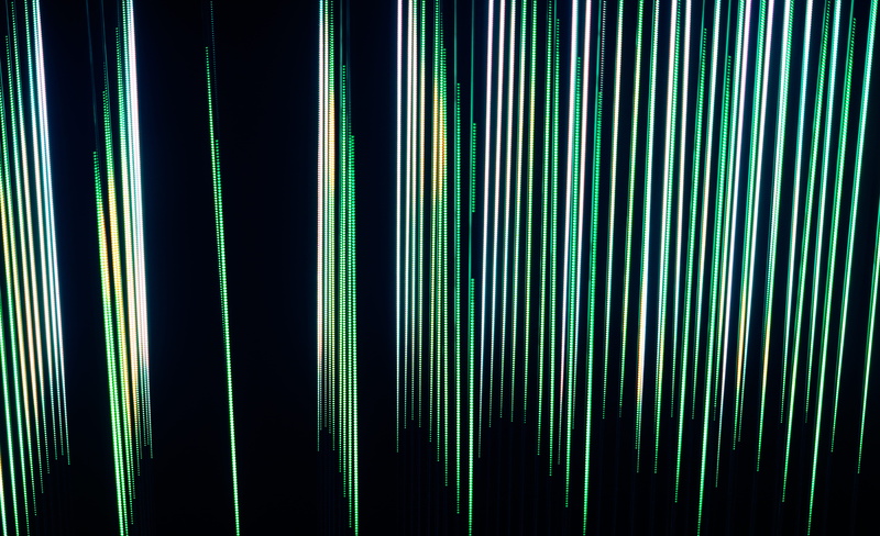 beauty in nature, indoors, pattern, light - natural phenomenon, palm tree, art, close-up, green, side by side, green color, no people, glitter, texture