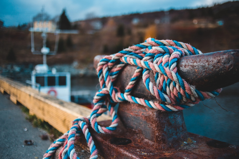 water, pier, seagull, tied up, port, seaside, animal, 5K, rust, boat dock, life buoy, close-up, nautical vessel, day, metal, sea, bird, teal, connection