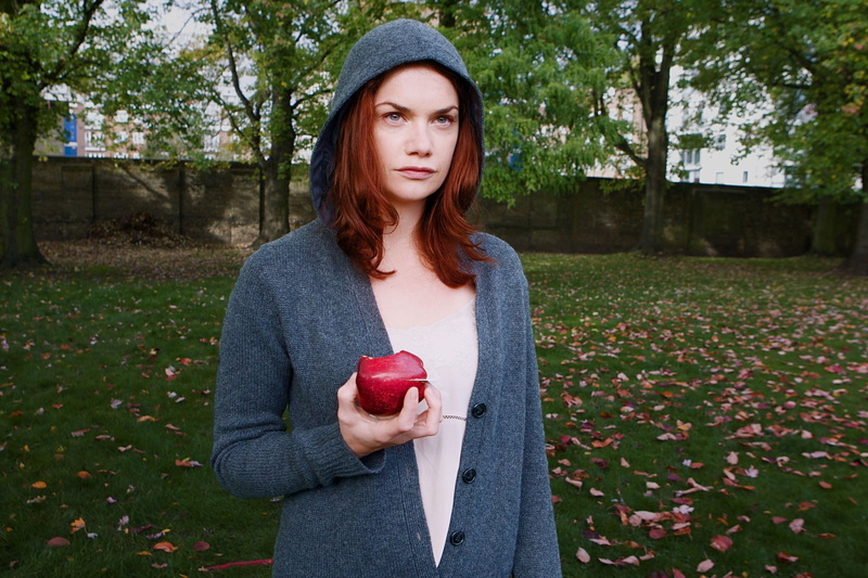 contemplation, long hair, hoods, women outdoors, 1080P, young adult, portrait, beauty, beautiful woman, waist up, hair, Ruth Wilson, nature, one person