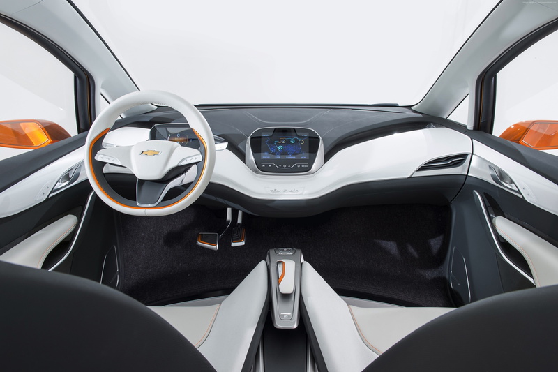 Chevy, 2K, LG-mobile, electric cars, interior, concept, Chevrolet Bolt EV, electrocar
