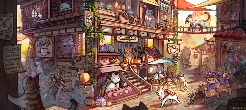 michis, Kawai Miki, 2K, cats