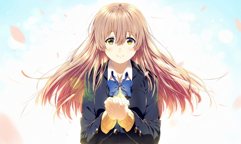 anime, anime girls, Koe no Katachi., Nishimiya Shōko, 1080P