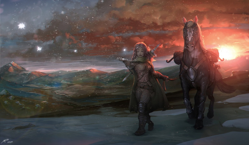 hd, fantasy art, art, 1920x1124 px, fantasy, px, winter, x, nature, 1080P