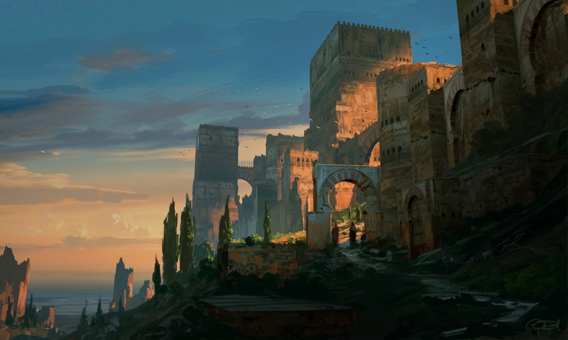 landscape, 4K, Raphael Lacoste