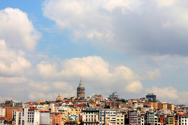 cityscape, day, crowded, outdoors, spirituality, cloud - sky, Istanbul, nature, city, settlement, townscape, built structure, religion, 4K, building exterior