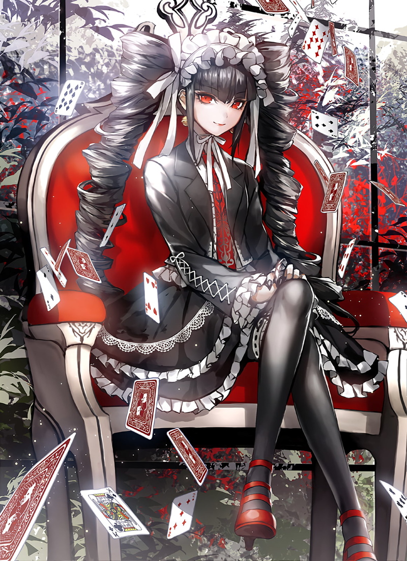 anime, Anime Girls, Danganronpa, 720P, Celestia Rudenberk