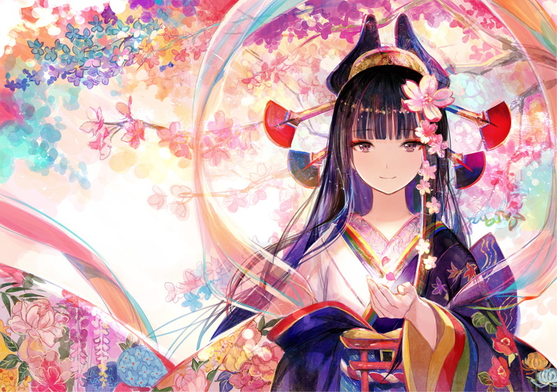art and craft, day, anime, lifestyles, real people, festival, creativity, digital composite, anime girls, multi colored, carousel, headshot, portrait, 720P