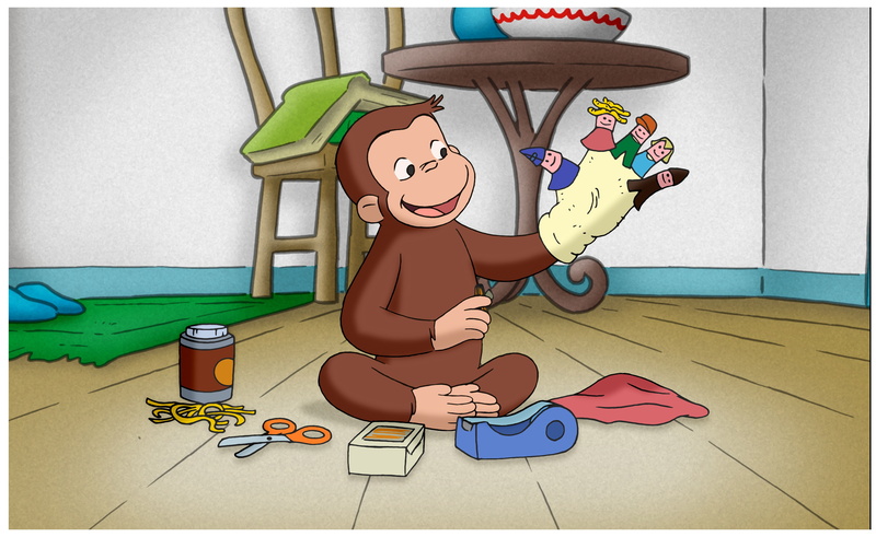 4K, curious, george
