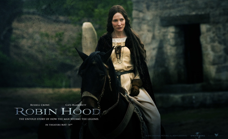 marian, lady marian, beautiful woman, lady, Movies, robin, portrait, text, cate blanchett, three quarter length, movie, outdoors, standing, 2010 movie