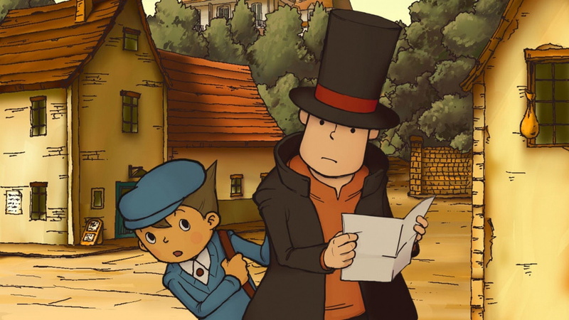 Video Game, Professor Layton and the Curious Village, 1080P