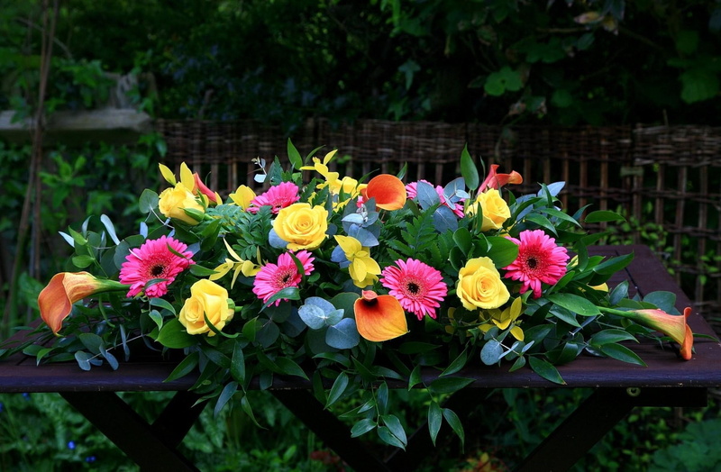 springtime, blossom, leaves, flowerbed, composition, no people, vulnerability, twigs, backgrounds, petal, branches, flower pot, bouquet, nature, daisy