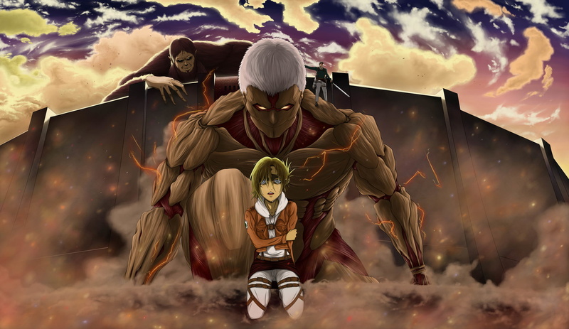 1080P, Armored Titan, Anime, Attack On Titan, Titan