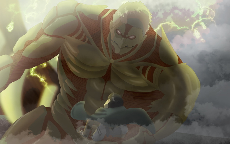 Armored Titan, 2K, Anime, Attack On Titan
