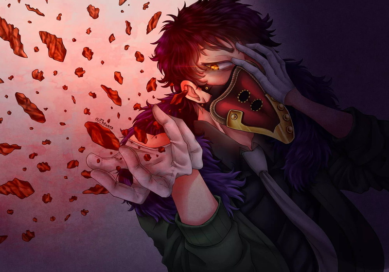 1080P, anime, Overhaul, hand on face, Kai Chisaki, anime boys, Boku no Hero Academia
