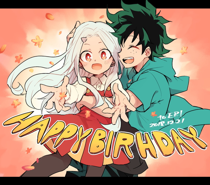 My Hero Academia, Anime, 1080P, Izuku Midoriya, Eri (My Hero Academia)