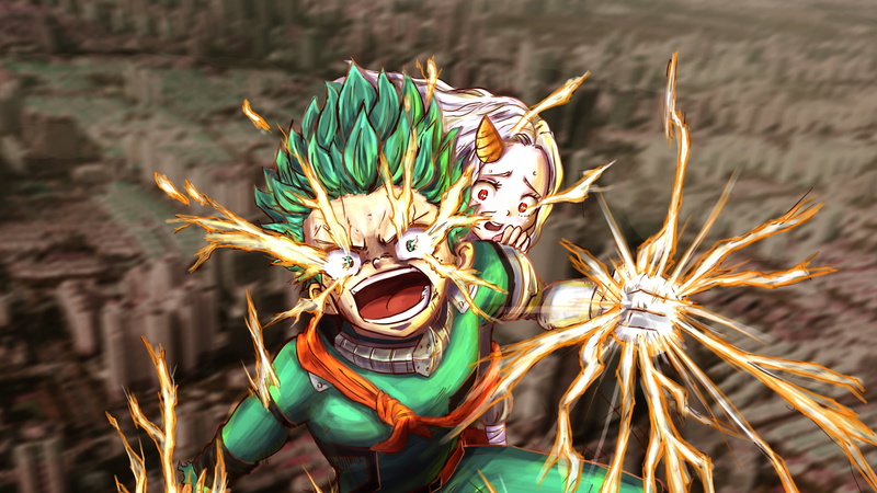 Eri (My Hero Academia), 1080P, Anime, My Hero Academia, Izuku Midoriya