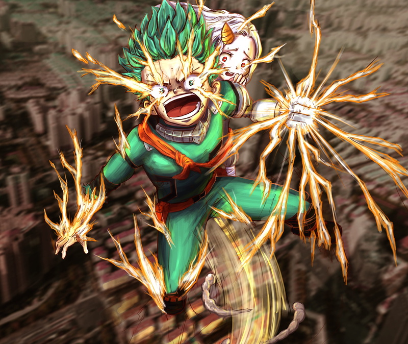 My Hero Academia, Izuku Midoriya, Anime, 1080P, Eri (My Hero Academia)