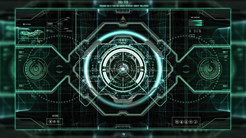 science fiction, tech, 2K, interfaces