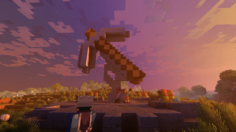 E3 2017, Minecraft 4k edition, screenshot, 4K, xBox One X