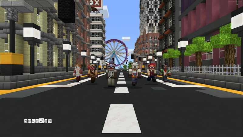 Minecraft 4k edition, E3 2017, screenshot, xBox One X, 4K