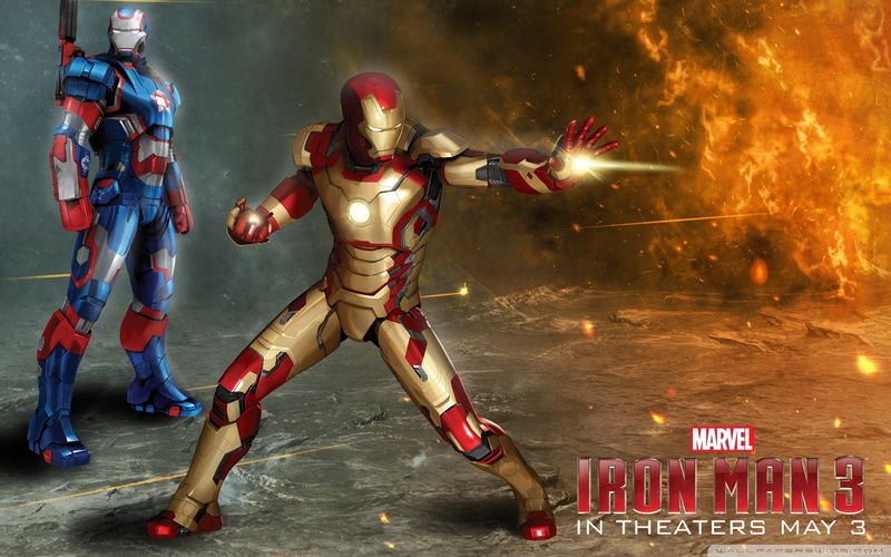 Iron man, 1080P, Iron Man 3, Iron Patriot