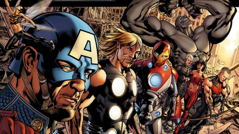 1080P, comics captain america thor iron man hawkeye scarlet witch quicksilver janet van dyne hulk
