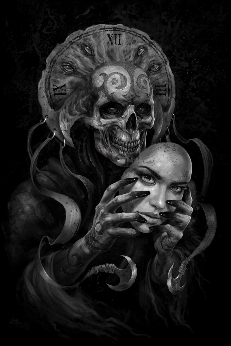 fantasy art, Skull Face, 1080P, face mask, mask, skull, death, drawing