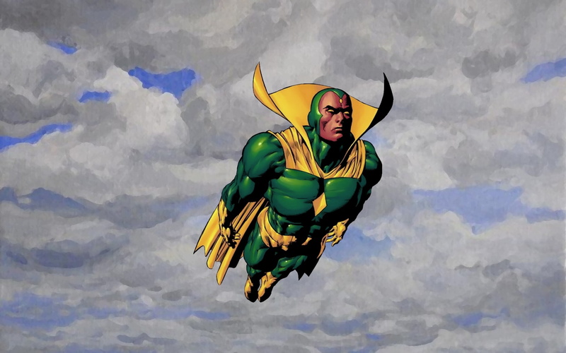 marvel, hd, vision, 1080P, the, cartoon/comic