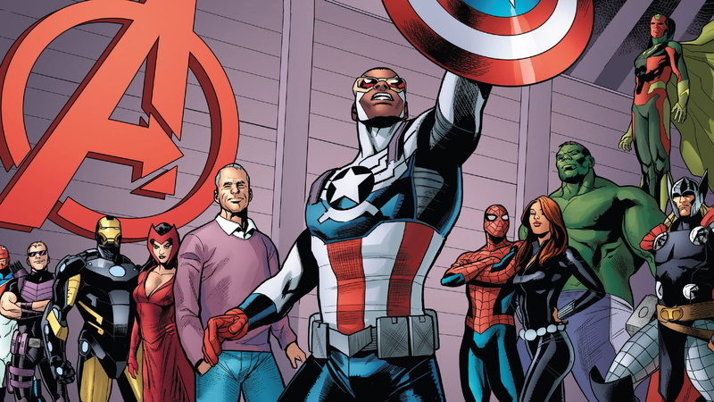 Scarlet Witch, human representation, Hawkeye, The Avengers, Iron Man, leisure activity, standing, wall - building feature, lifestyles, representation, Vision (Marvel Comics)