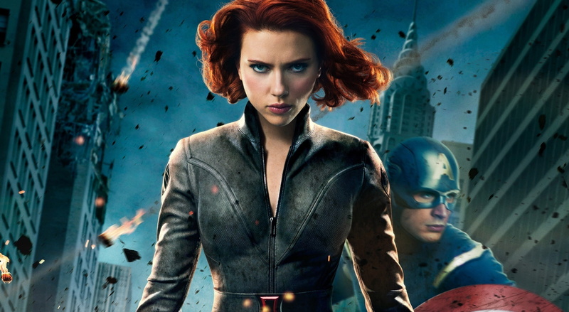 The Avengers, adult, 2012, looking at camera, portrait, beautiful woman, indoors, young women, black widow, avengers assemble, avengers, teenager, waist up