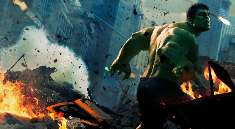 three quarter length, Hulk, lifestyles, men, burning, fire, heat - temperature, outdoors, nature, water, The Avengers, leisure activity, Movies
