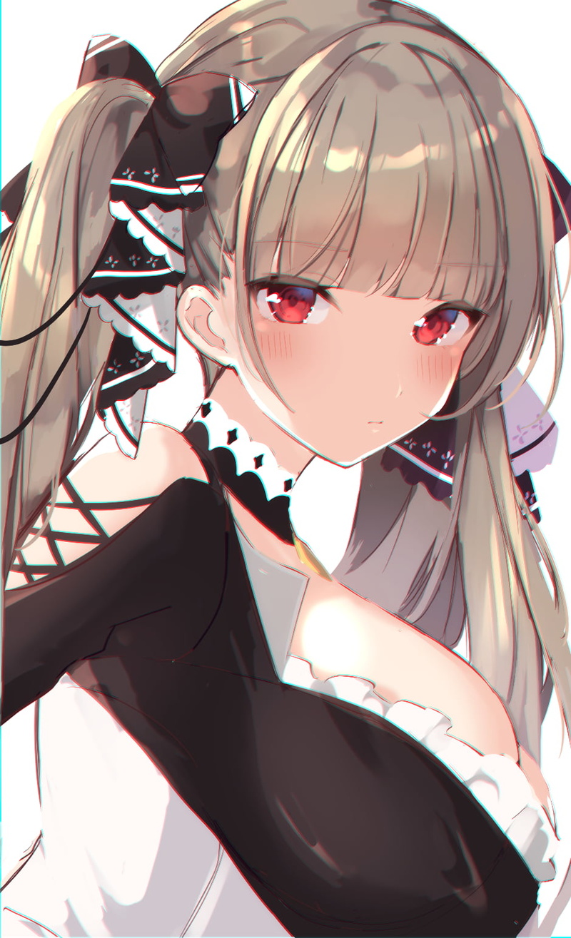 Formidable (Azur Lane), 720P, anime girls, red eyes, Goroo, Azur Lane