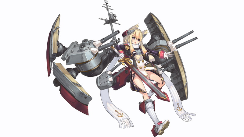4K, long hair, pretty, girl, anime, handsome, beautiful, attractive, sexy, warspite, blonde, Azur Lane