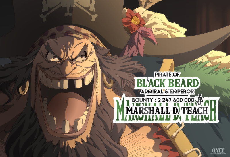 Marshall D. Teach, 2K, One Piece