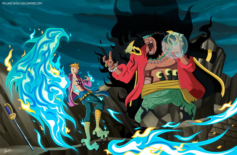 1080P, Anime, Marshall D. Teach, One Piece, Marco (One Piece)