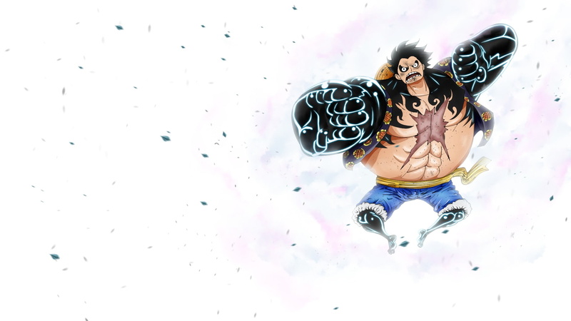1080P, man, fourth, illustration, One Piece, monkey, Anime, bounce, gear, piece, Monkey D. Luffy, d, one, luffy