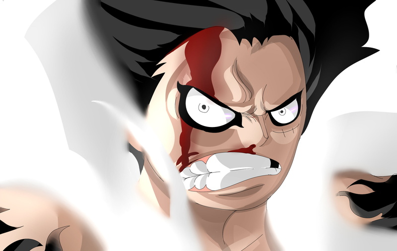 2K, Gear Fourth, Monkey D. Luffy, Gears 5, One Piece