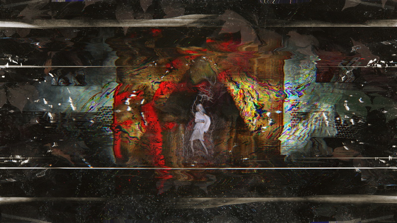 abstract, motion, no people, transparent, built structure, fish, water, vertebrate, day, window, nature, 4K, art and craft, glitch art, multi colored