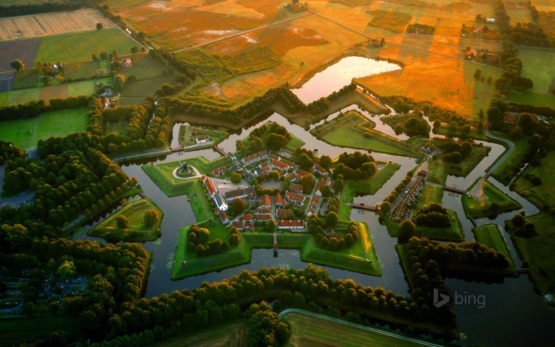 plantation, landscape, trees, no people, built structure, 1080P, scenics - nature, patchwork landscape, farm, environment, agriculture, high angle view
