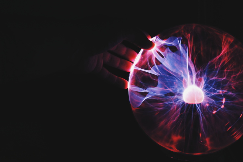 Artistic, Lamp, Plasma Ball, Light, 5K