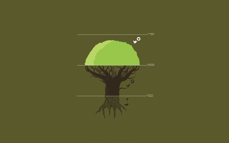 depressing, vector, present, past, threadless, 2K, futuristic, trees