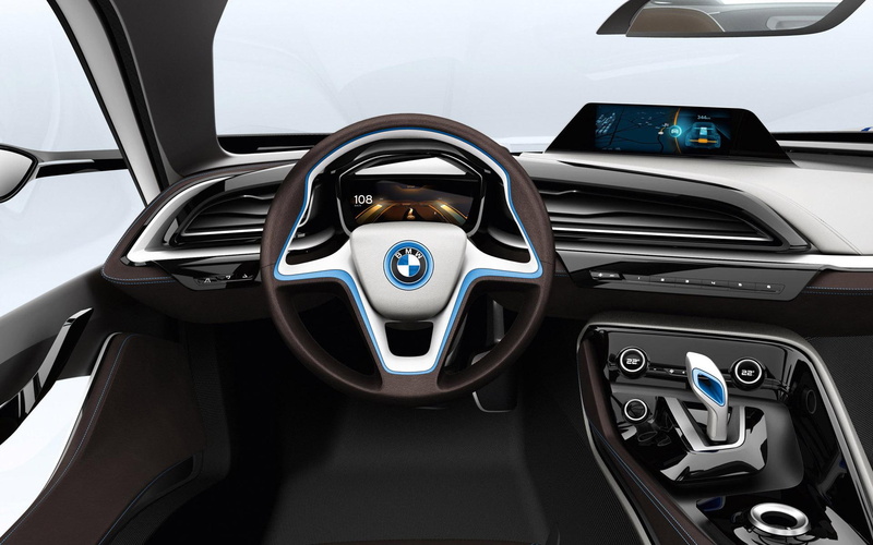 concept, bmw, car, bmw i8, 1080P, cars, interior, 1920x1200