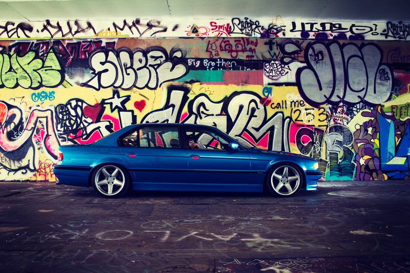 text, multi colored, bimmer, sedan, mode of transportation, creativity, car, grafiti, art and craft, tuning, graffiti, wall - building feature, transportation