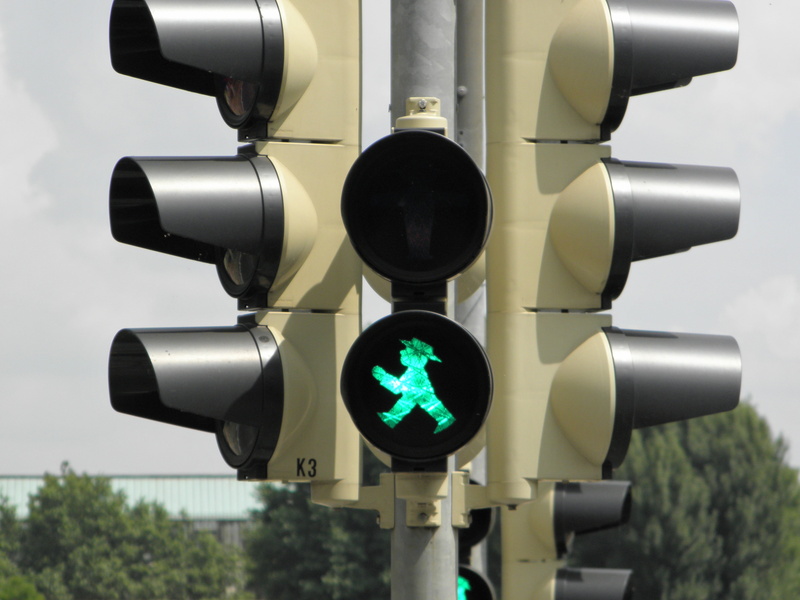 transportation, close-up, day, traffic light signal, city, communication, green light, stoplight, road sign, guidance, green, males, light signal, outdoors