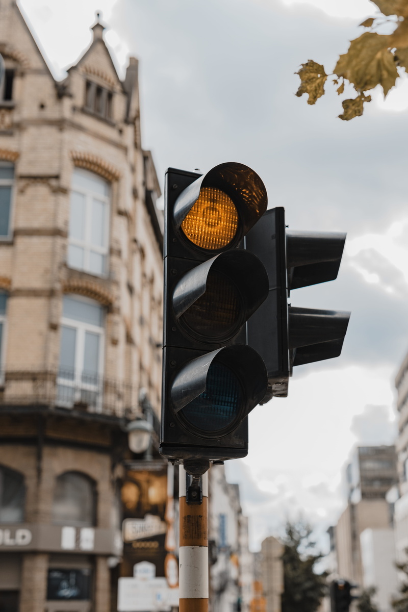 safety, day, traffic, no people, lighting equipment, stoplight, photography, daytime, light, closeup, low angle view, outdoors, city, focus on foreground