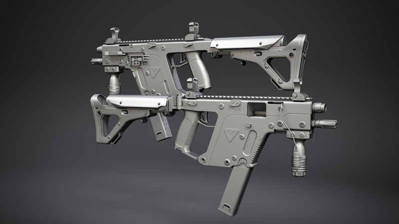 design, 2K, gun, kriss vector