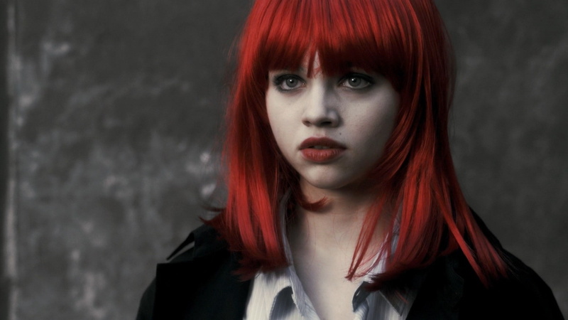 dyed hair, India Eisley, pale, 1080P